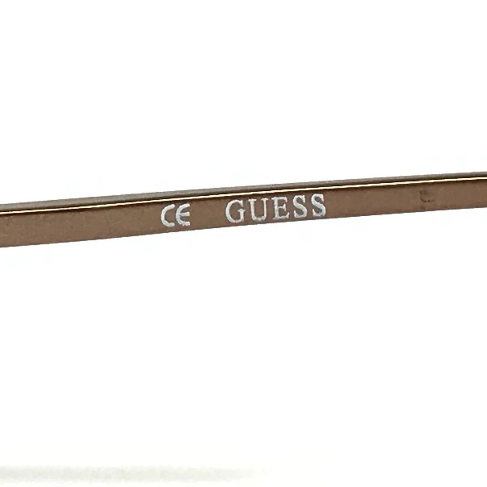 Guess Eyeglasses Frames GU1197 LBRN Brown Cat Eye Full Rim 49-18-135